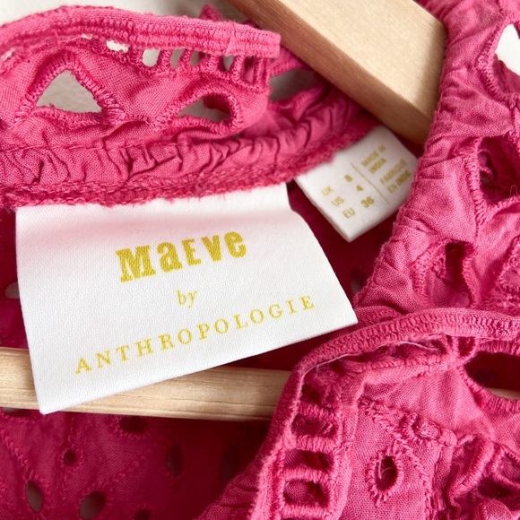 Anthropologie Tilly Eyelet Blouse by Maeve - Picture 6 of 9